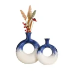 Elysian Orbit Sapphire Tide Table Vase Set - Image 5