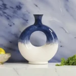 Elysian Orbit Sapphire Tide Table Vase Set - Image 8