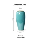 Jade Calm Table Vase 3pc Set - Image 2