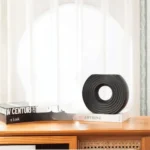 Black Half Circle Table Vase - Image 5