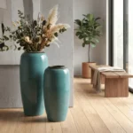 Aqua Still Floor Vase - Image 7