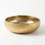 Golden Élan Ceramic Bowl