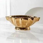 Fluted Majesty Ceramic Bowl