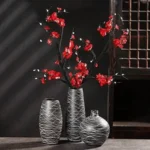 Obsidian Lines Table Vase Set - Image 3