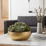 Golden Élan Ceramic Bowl - Image 5