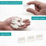 TAITA High Quality Plastic L Brackets White - Image 4