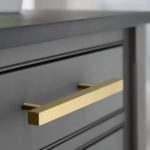 TAITA High Quality Stainless Steel Round leg Square handle Gold - Image 2