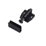 Glass Hinge Single Door Kit Black