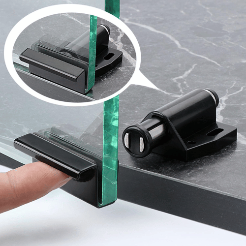 131 TAITA High Quality Glass Hinge Single Door Kit Black - Image 5