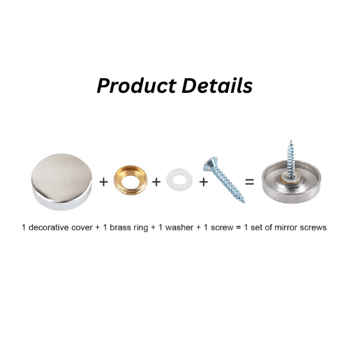 144 TAITA High Quality Heavy Mirror Screws - Image 3