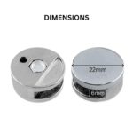 TAITA Premium Quality Heavy Mirror Fix Hole Type - Image 3