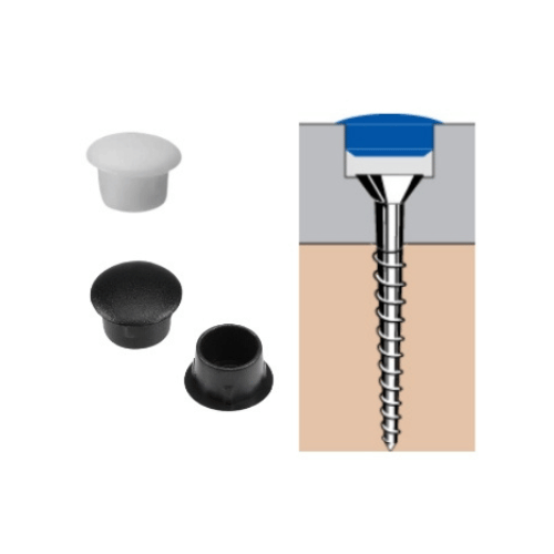 Screw Hole Cover Button.