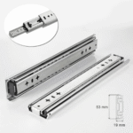 TAITA High Quality Stainless Steel Soft Close Drawer Slide 45mm - Image 2