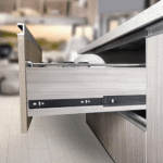 TAITA High Quality Steel Black Ball Bearing Drawer Slide 45mm - Image 5