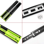 TAITA High Quality Steel Powder Coated Soft Close Drawer Slide 45mm - Image 2