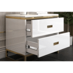 TAITA High Quality Steel Powder Coated Soft Close Drawer Slide 45mm - Image 3