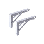 Foldable Shelf Bracket White