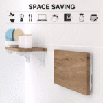 TAITA High Quality Foldable Shelf Bracket White - Image 5