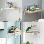 TAITA High Quality Foldable Shelf Bracket White - Image 2