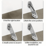 TAITA Premium Quality Corner Connector Bracket - Image 3