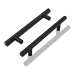 TAITA Luxury Hollow Tube Furniture Handle Black - Image 3