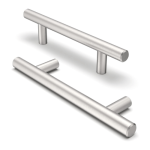TAITA Bold Hollow Furniture Tube Handle Silver 12mm - Image 3