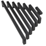 TAITA Elite Stainless Steel Pantry Handle - Black