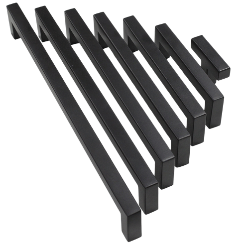 TAITA Elite Stainless Steel Pantry Handle - Black