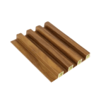 Square Fluted Panel Teak Finish