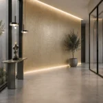 STC Luxurious Marble Finish Bamboo Charcoal Wall Sheet – Retro Gold BC-05 - Image 6