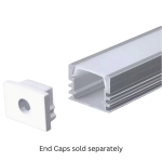 TAITA High Quality Surface-Mount Square Aluminum LED Strip Profile - Image 4