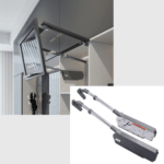 Double Door Lift-Up Hydraulic Hinges