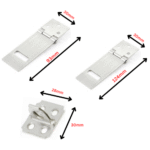 SOLID High Quality Hasp and Staple Square Type - Image 4