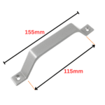 SOLID Aluminum PC Handle Small - Image 3