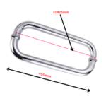SOLID Stainless Steel 201 Straight Handle - Image 3