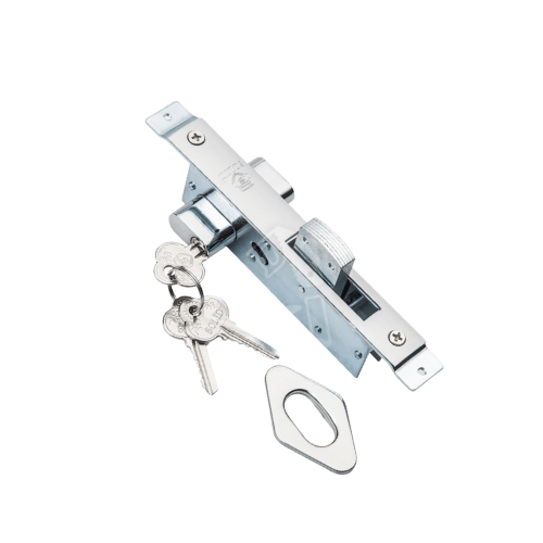 Aluminum 4123 Lock Brass Key