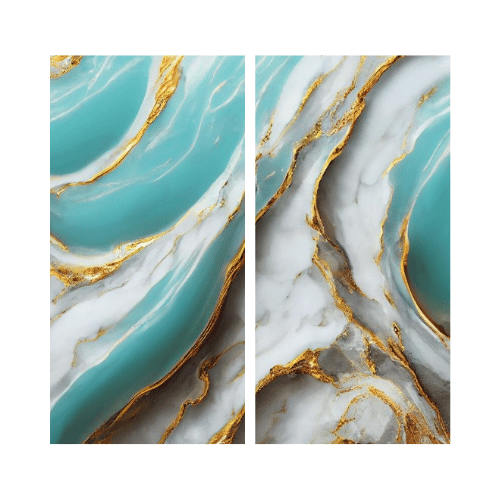 UV Marble Sheet Golden Fleece