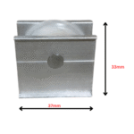 SOLID Aluminum Window Wheel 70mm - Image 2