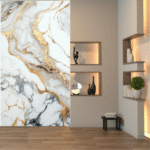 TAITA Luxurious PVC UV Marble Sheet Eclipse Glow - Image 2