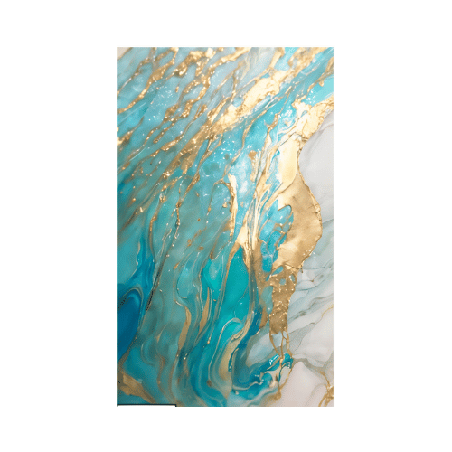 TAITA Luxurious PVC UV Marble Sheet Royal Sky