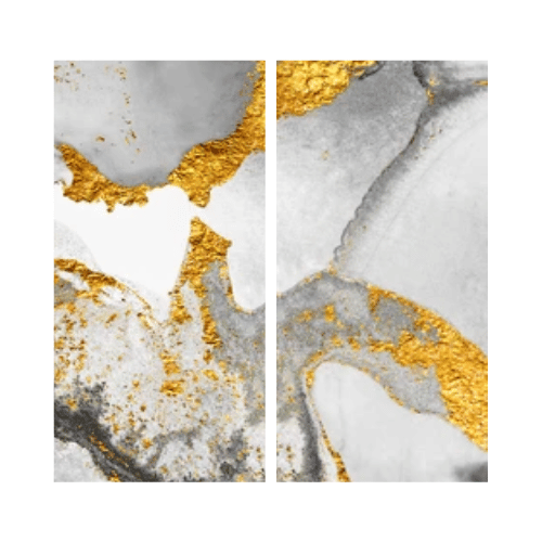UV Marble Sheet Golden Abyss