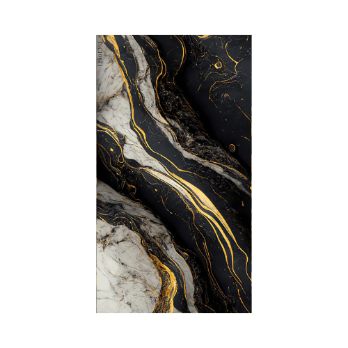 Marble Sheet Metallic Luxe