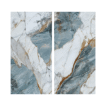 UV Marble Sheet Blue Glossy