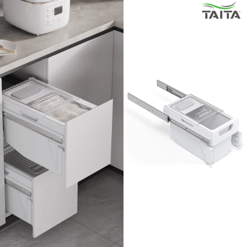 TAITA Elite Kitchen Pull Out Storage Bin