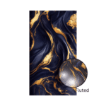 TAITA Luxurious PVC UV Fluted Marble Sheet Deep Eclipse Ridge