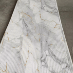 TAITA Luxurious PVC UV Fluted Marble Sheet Mist Glow Ridge - Image 4