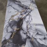 TAITA Luxurious PVC UV Fluted Marble Sheet Midnight Fog Ridge - Image 4