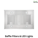 TAITA Incredible Slim Island Cooker Hood - with Gesture Control (90cm) - Image 5