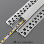TAITA High Quality Aluminum Recessed Trimless Plaster-in LED Profile - Image 6