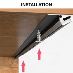 TAITA Luxury Surface Mounted 45 Degree Aluminum LED Profile - Image 5